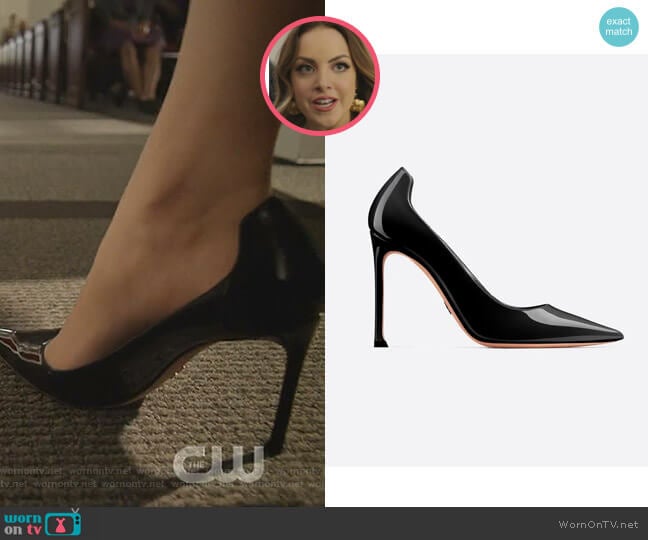 D-Moi Patent High-Heeled Shoe by Dior worn by Fallon Carrington (Elizabeth Gillies) on Dynasty