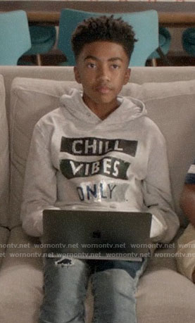 Jack's Chill Vibes Only hoodie on Black-ish