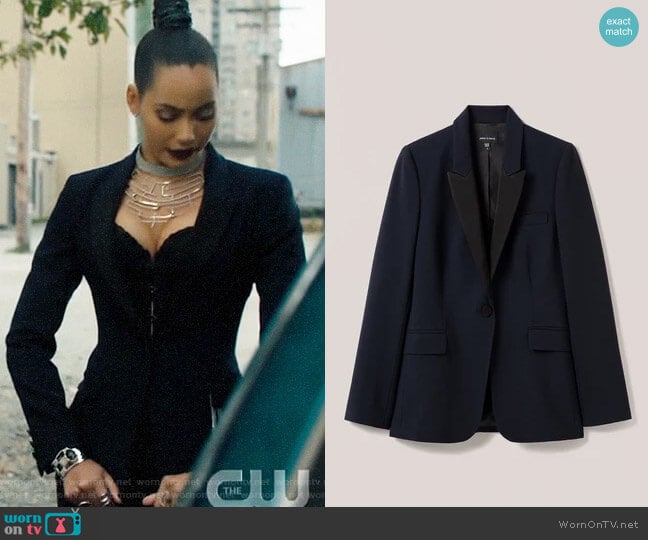 Judith & Charles Siena Blazer worn by Macy Vaughn (Madeleine Mantock) on Charmed