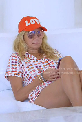 Kary's sunglasses print pajamas on The Real Housewives of Dallas