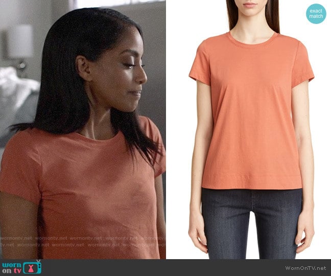 Lafayette 148 New York Kim Tee worn by Kelly Olsen (Azie Tesfai) on Supergirl