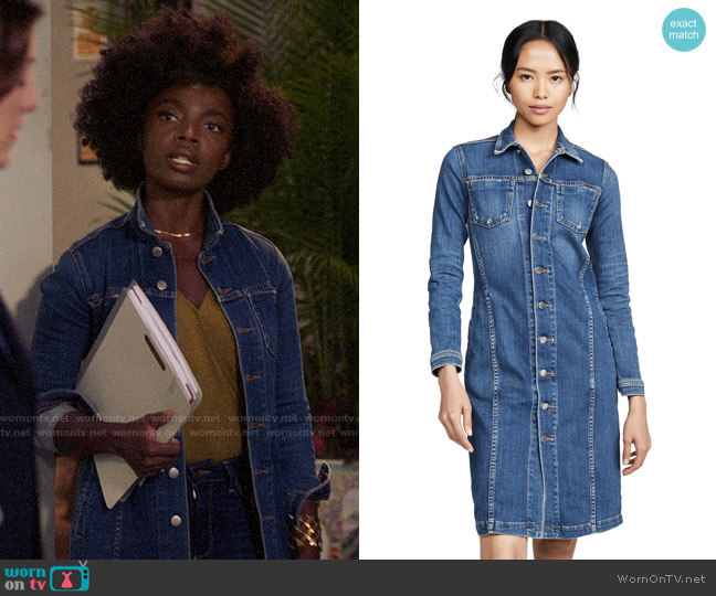 L'Agence The Vienna Jacket Dress worn by Briana Johnson (MaameYaa Boafo) on Bluff City Law