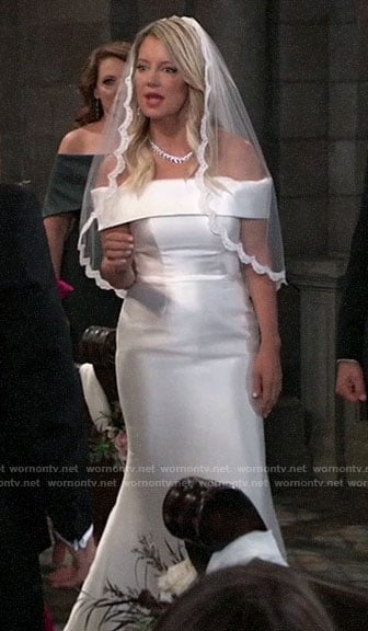 Nina's wedding dress on General Hospital