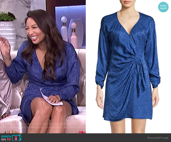 Linda Dress by Parker worn by Jeannie Mai on The Real