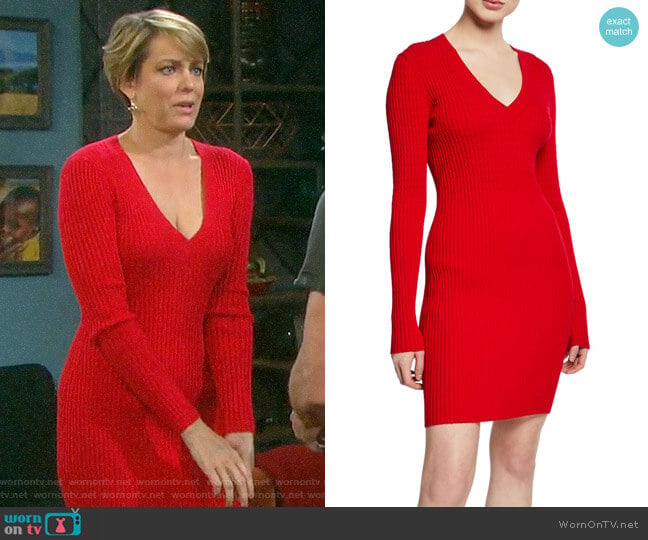 Rag & Bone Brea Dress worn by Nicole Walker (Arianne Zucker) on Days of our Lives