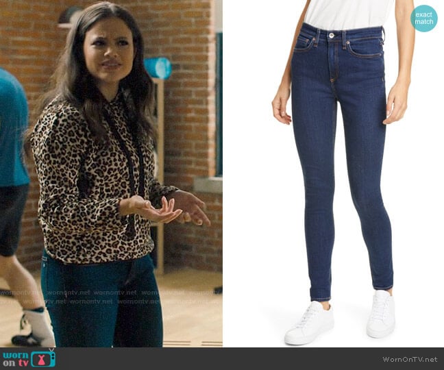 Rag & Bone Nina Jeans worn by Maggie Vera (Sarah Jeffery) on Charmed