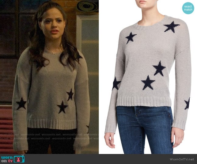 Rails Perci Star Sweater worn by Maggie Vera (Sarah Jeffery) on Charmed