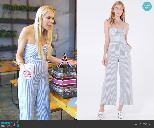 Serild Jumpsuit by Veronica Beard worn by Kameron Westcott  on The Real Housewives of Dallas
