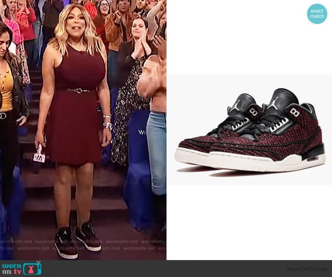 Anna Wintour - Vogue Sneakers by Air Jordan worn by Wendy Williams on The Wendy Williams Show