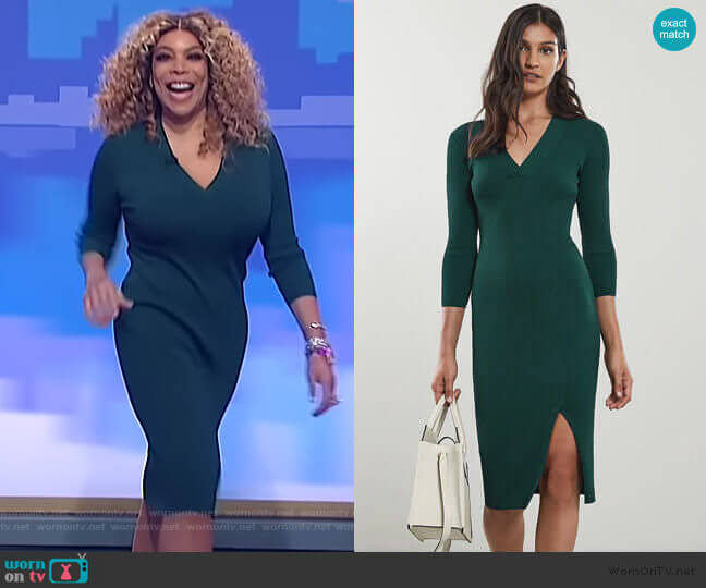 Aletti Dress by Reiss worn by Wendy Williams  on The Wendy Williams Show