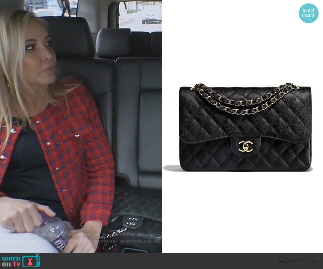 Large Classic Handbag by Chanel worn by Shannon Beador on The Real Housewives of Orange County