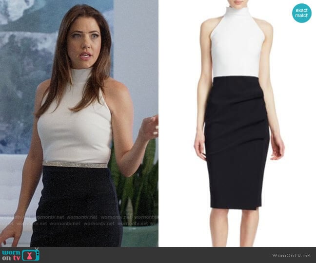 Chiara Boni La Petite Robe Sabinka Dress worn by Andrea Rojas (Julie Gonzalo) on Supergirl