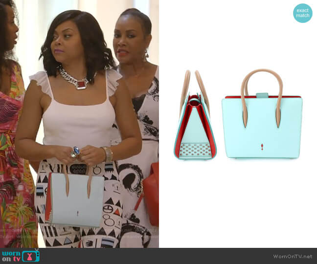 Paloma Small Bag by Christian Louboutin worn by Cookie Lyon (Taraji P. Henson) on Empire