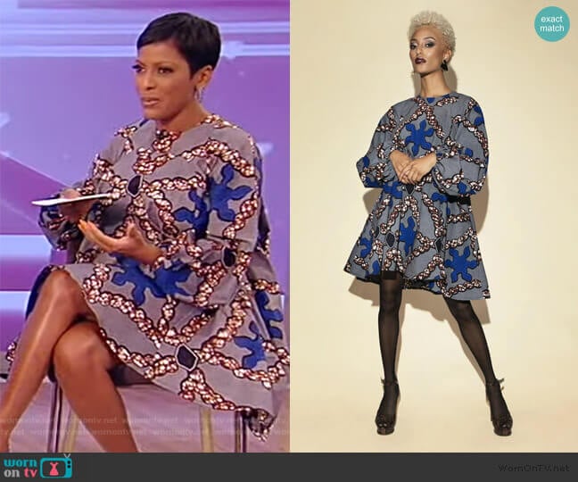 Kia Dress by Demestik worn by Tamron Hall on Tamron Hall Show