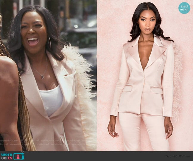 Orchidea Blazer by House of CB worn by Kenya Moore on The Real Housewives of Atlanta