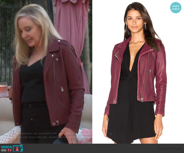 Han Jacket by IRO worn by Shannon Beador on The Real Housewives of Orange County