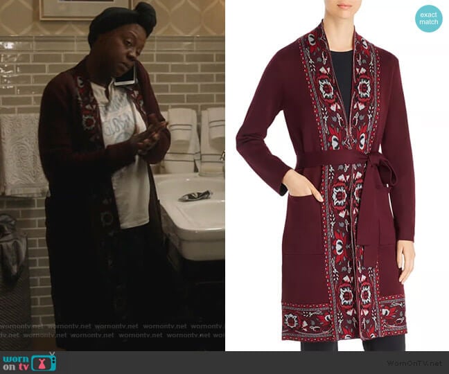 Abigail Wool Sweater by Kobi Halperin worn by Annalise Keating (Viola Davis) on How to Get Away with Murder