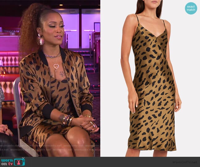 WornOnTV: Eve’s leopard dress and bomber jacket on The Talk | Eve ...