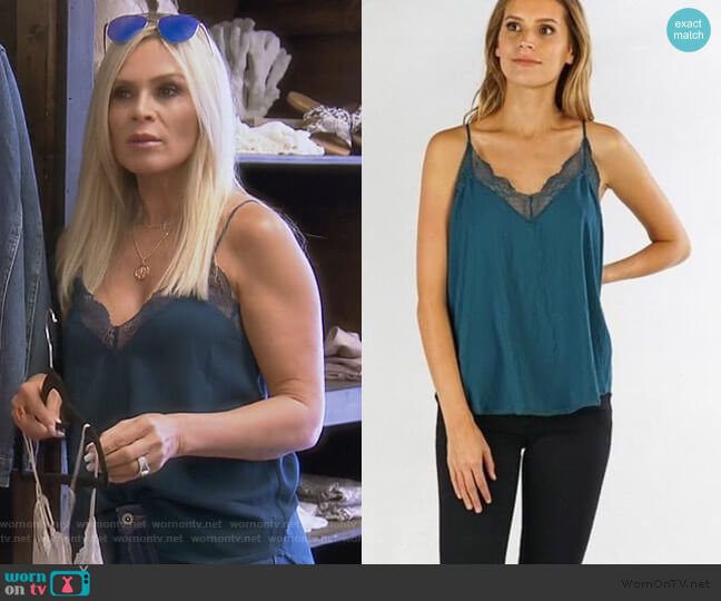 Zarina Cami by Love Stitch worn by Tamra Judge on The Real Housewives of Orange County