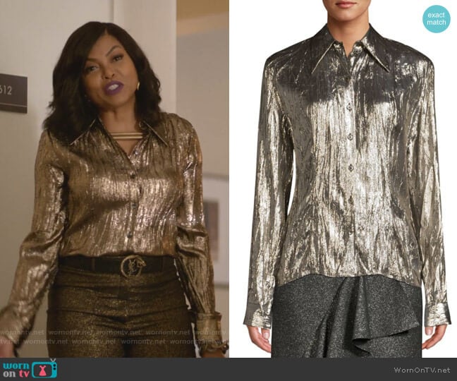 WornOnTV: Cookie’s metallic shirt and pants on Empire | Taraji P ...