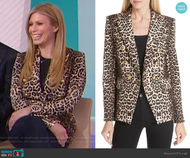 Miller Dickey Jacket by Veronica Beard worn by Jill Martin on Today