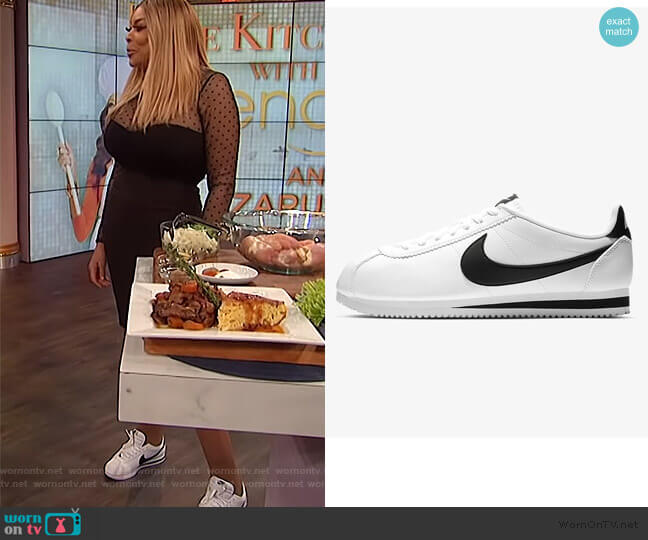 Classic Cortez Sneaker by Nike worn by Wendy Williams on The Wendy Williams Show