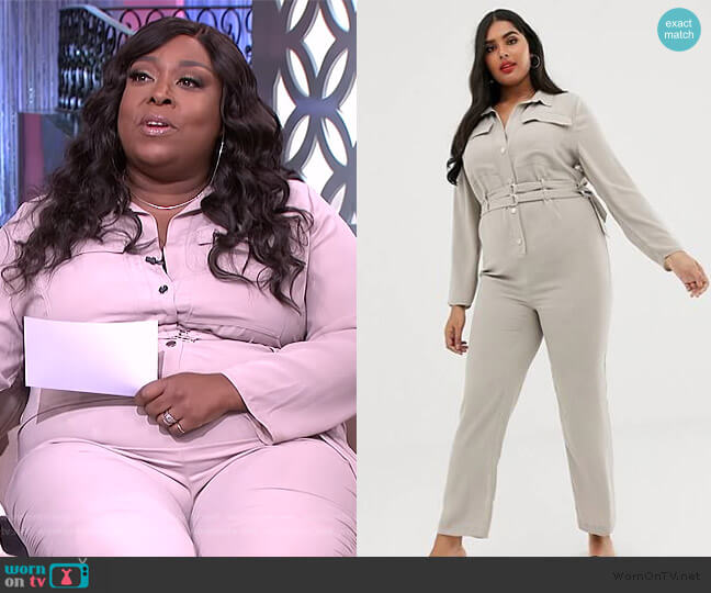 WornOnTV: Loni’s belted jumpsuit on The Real | Loni Love | Clothes and ...