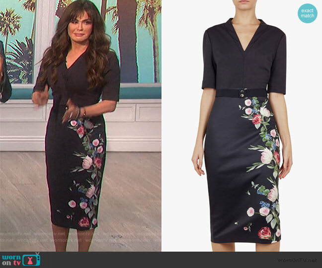 Norraa Dress by Ted Baker worn by Marie Osmond  on The Talk