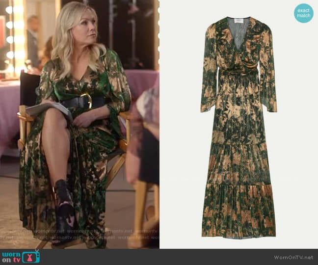 Vianca Dress by ba&sh worn by Jennie Garth (Jennie Garth) on BH90210