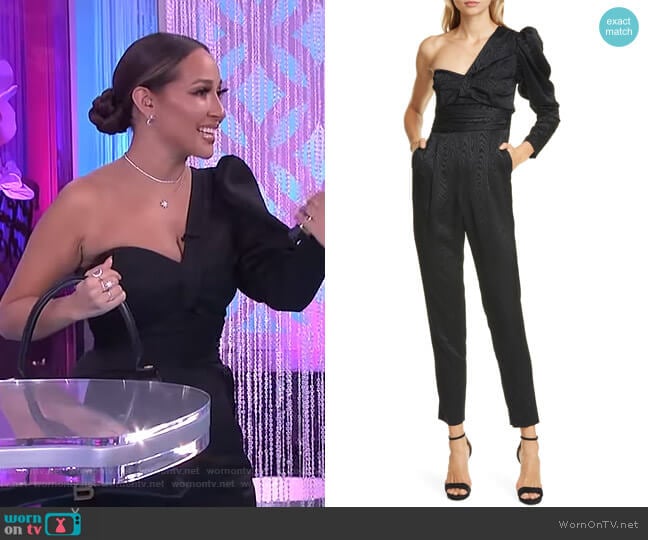 Walden Jumpsuit by A.L.C. worn by Adrienne Houghton on The Real