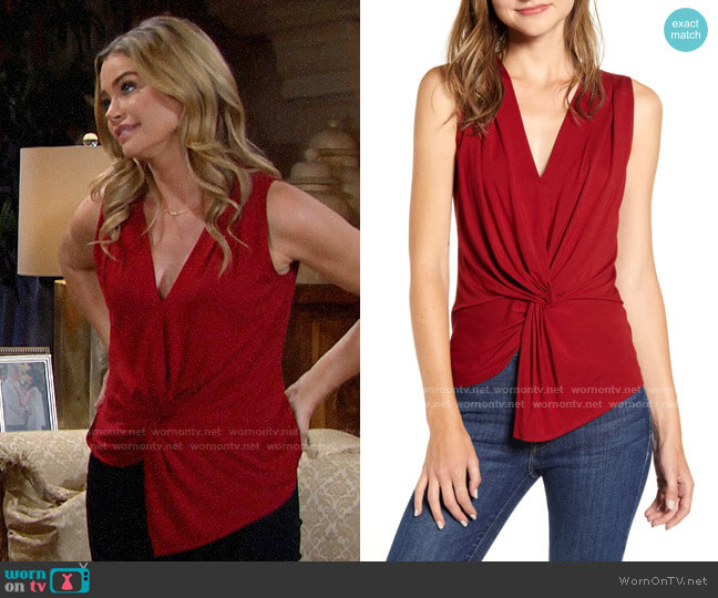 Bailey 44 Amber Top worn by Shauna Fulton (Denise Richards) on The Bold & the Beautiful