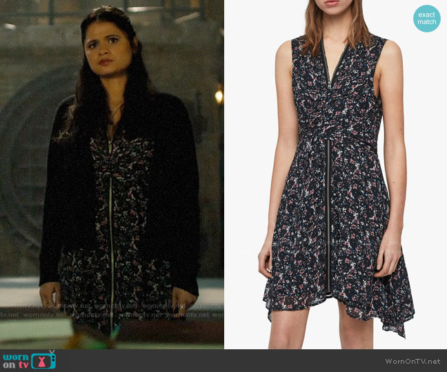 All Saints Jayda Dress worn by Mel Vera (Melonie Diaz) on Charmed