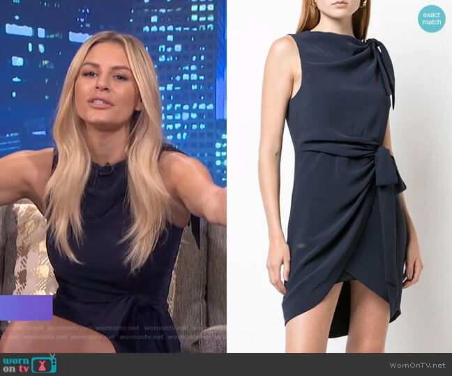 Nanon Mini Dress by Cinq a Sept worn by Morgan Stewart on E! News