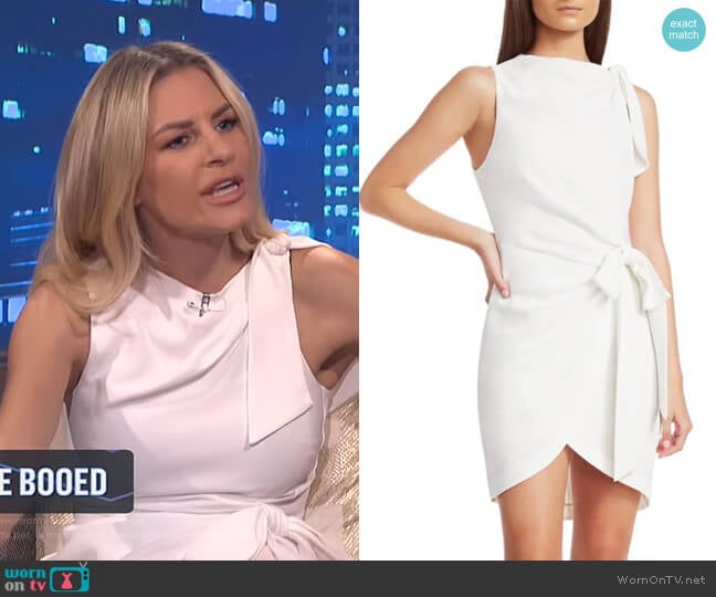 Nanon Mini Dress by Cinq a Sept worn by Morgan Stewart on E! News