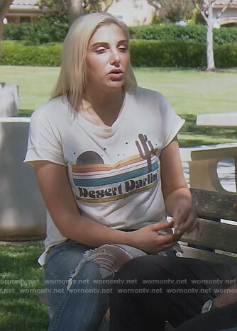 Gina’s Desert Darling tee on The Real Housewives of Orange County
