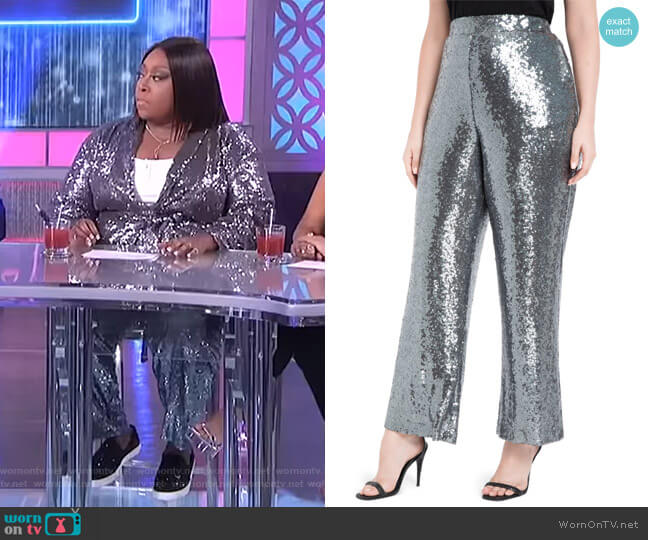 WornOnTV: Loni’s sequin jacket and pants on The Real | Loni Love ...