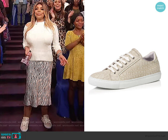 Nadia Shoes by Emme Cadeau worn by Wendy Williams on The Wendy Williams Show