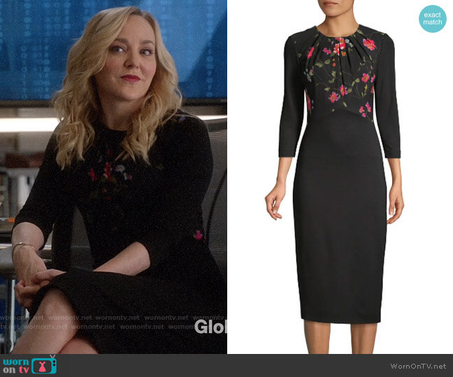 WornOnTV: Marissa’s black floral dress on Bull | Geneva Carr | Clothes ...