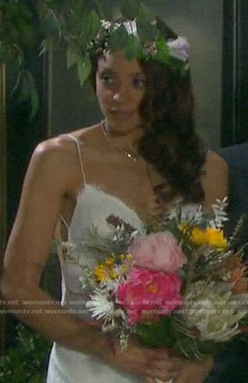 Lani’s wedding dress on Days of our Lives