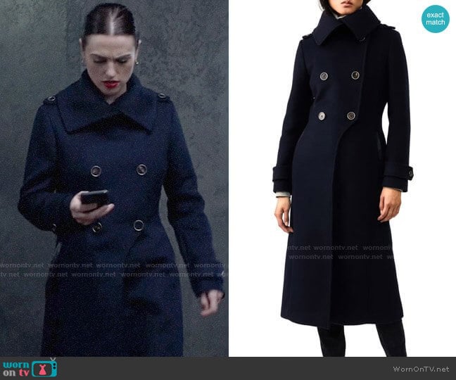 Mackage Elodie Coat worn by Lena Luthor (Katie McGrath) on Supergirl