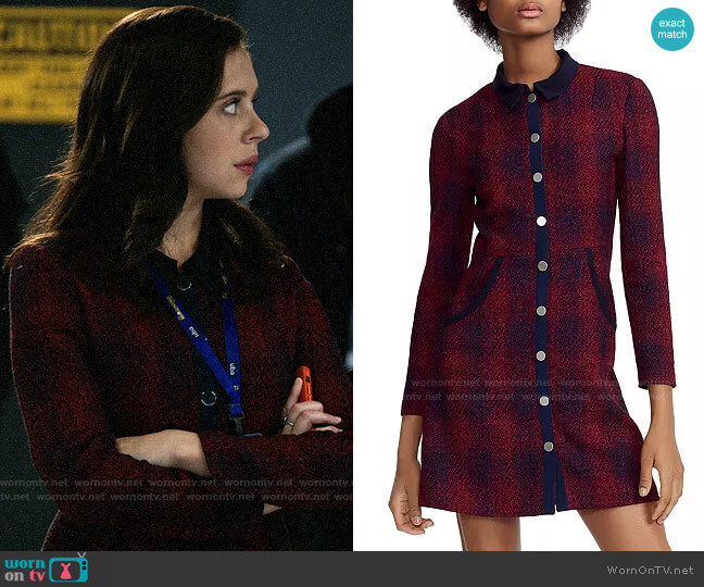 Maje Renitia Dress worn by Claire Conway (Bel Powley) on The Morning Show