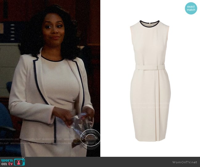 Max Mara Farad Dress worn by Lola Carmichael (Simone Missick) on All Rise