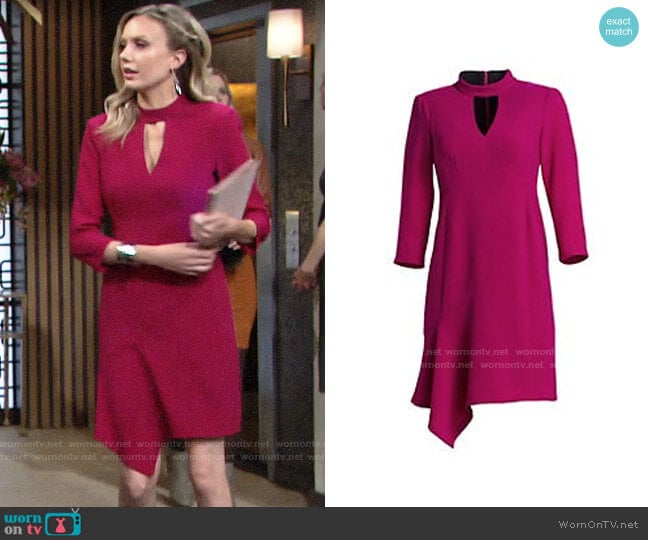 Nanette Lepore Heartthrob Dress worn by Abby Newman (Melissa Ordway) on The Young and the Restless