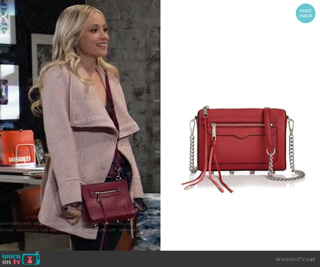 WornOnTV: Lulu’s pink textured wrap coat on General Hospital | Emme ...