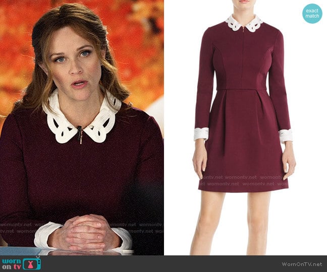 Ted Baker Shealah Dress worn by Bradley Jackson (Reese Witherspoon) on The Morning Show