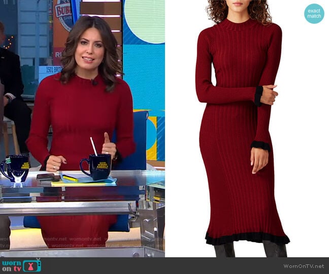 Figgy Dress by Veda worn by Cecilia Vega on Good Morning America