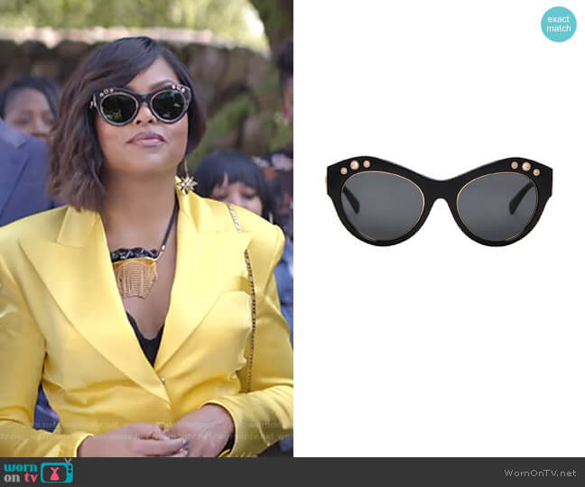 Cat Eye Sunglasses by Versace  worn by Cookie Lyon (Taraji P. Henson) on Empire