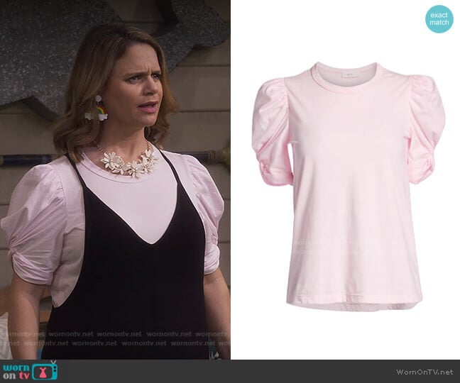 Kati Top by A.L.C. worn by Kimmy Gibbler (Andrea Barber) on Fuller House