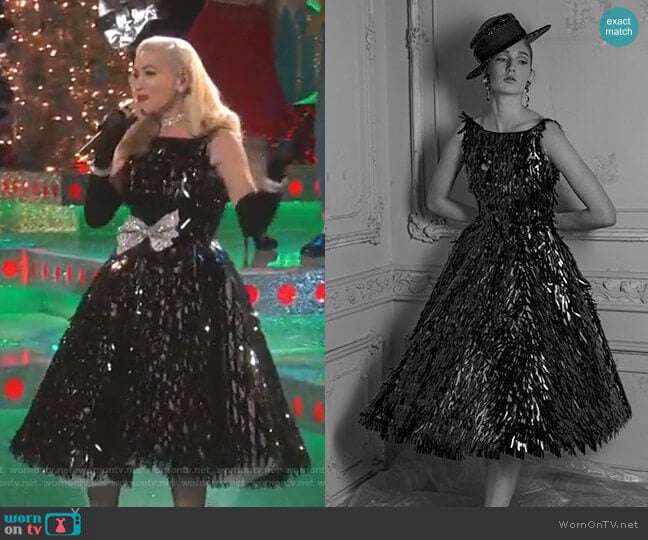 Audrey Dress by Vassilis Zoulias worn by Gwen Stefani on The Voice