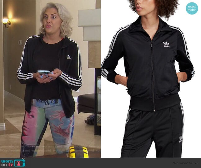 Firebird Track Jacket by Adidas worn by Gina Kirschenheiter  on The Real Housewives of Orange County